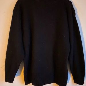 Vintage mohair and cashmere sweater with beadwork